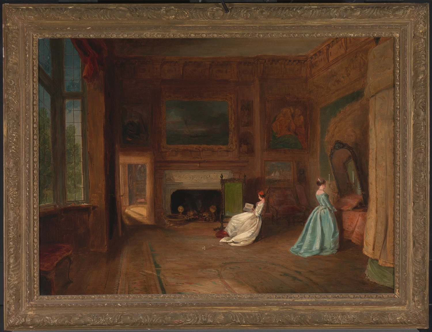 La camera da letto di Lady Betty Germain a Knole, Kent - Yale Center for British Art, New Haven